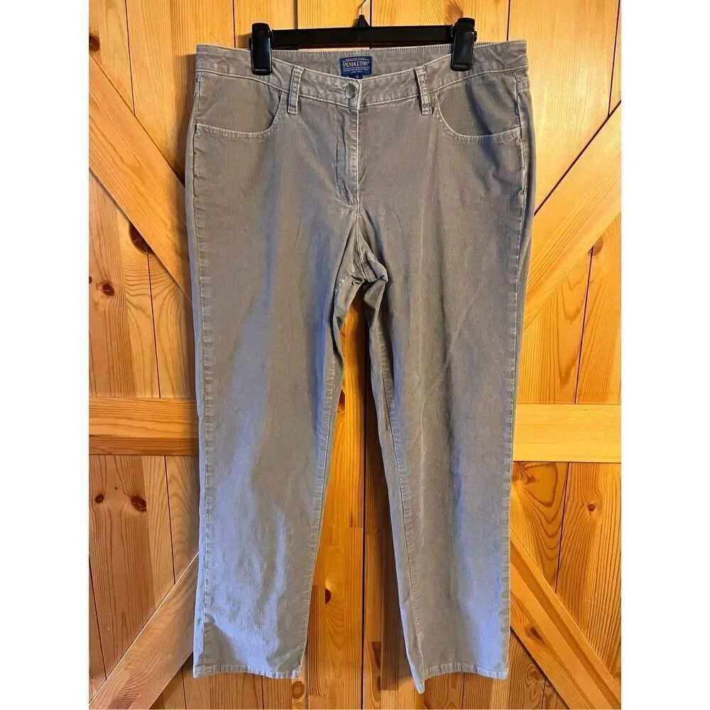 Pendleton Stretch Corduroy Pants Women’s Size 18 (3107)